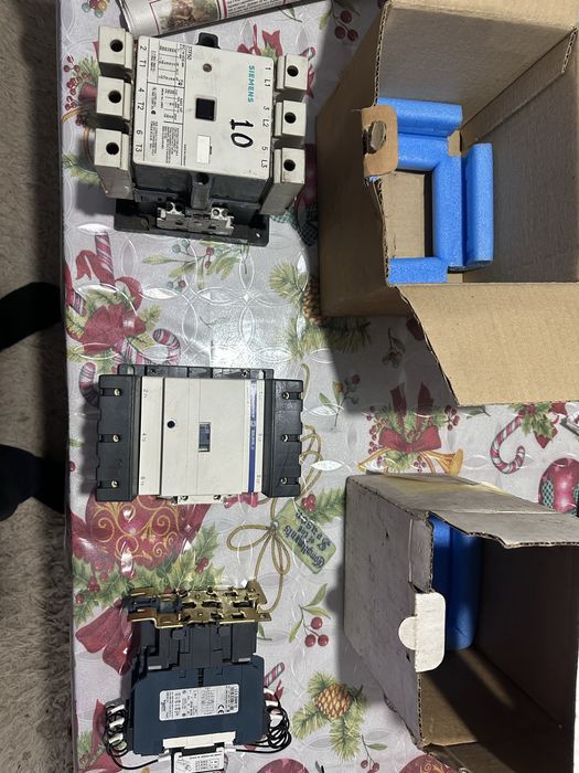 Индустриални контактори Schneider и Siemens