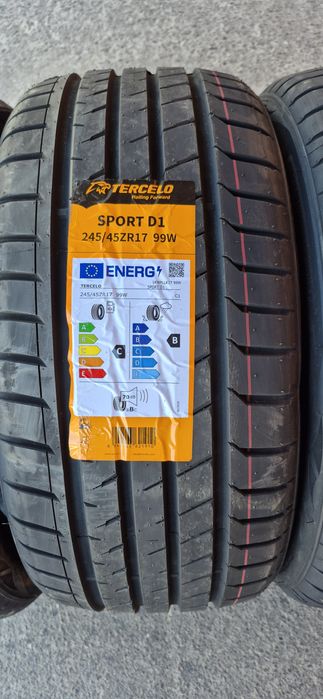 4 anvelope vara noi Tercelo 245/45/17,dot 2025.Pretul este pe bucata.