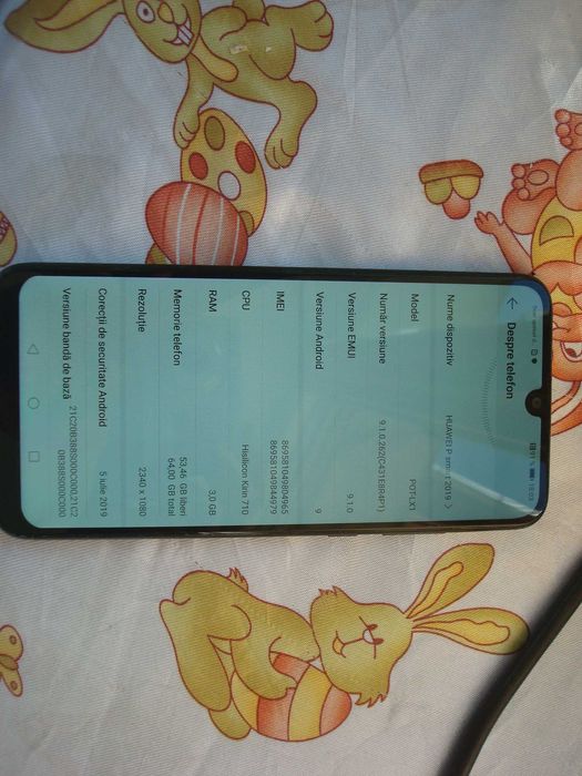 Dual sim Huawei P smart 2019,3 GB Ram,64 GB