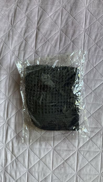 Стилна черна плажна чанта