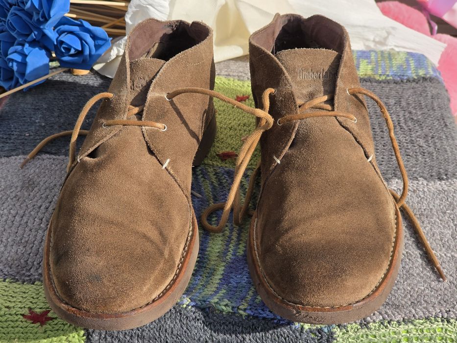 Timberland мъжки обувки естествен велур N46