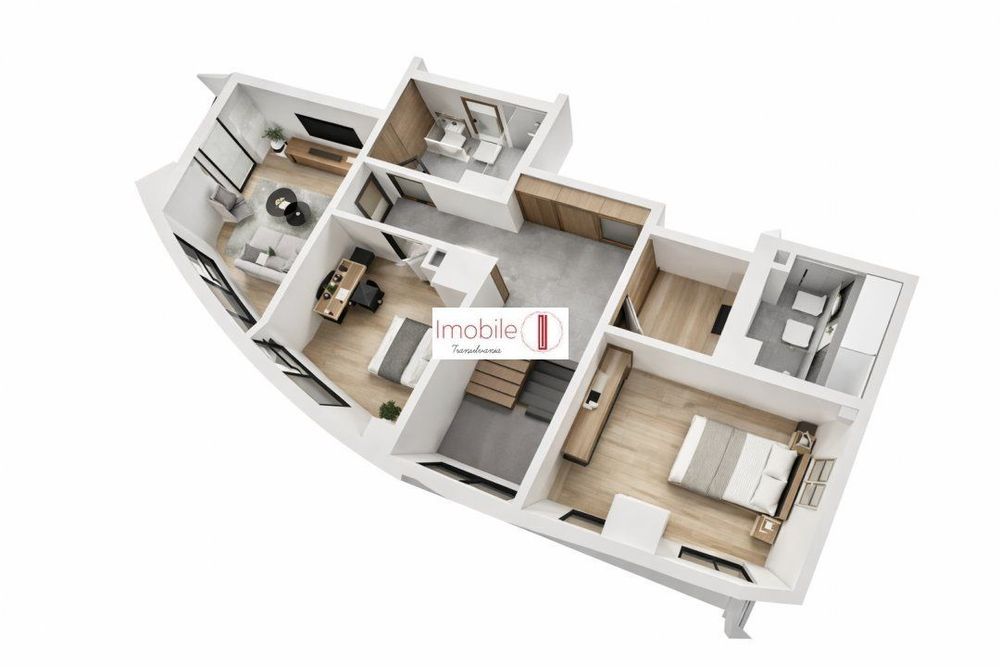 Penthouse de Lux pe 2 Niveluri | Parcare inclusa |  Comision Zero