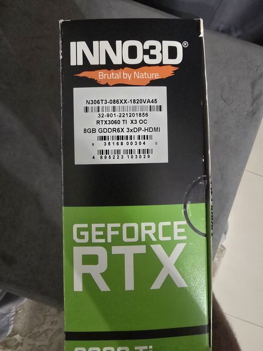 Vand placa video rtx 3060 ti