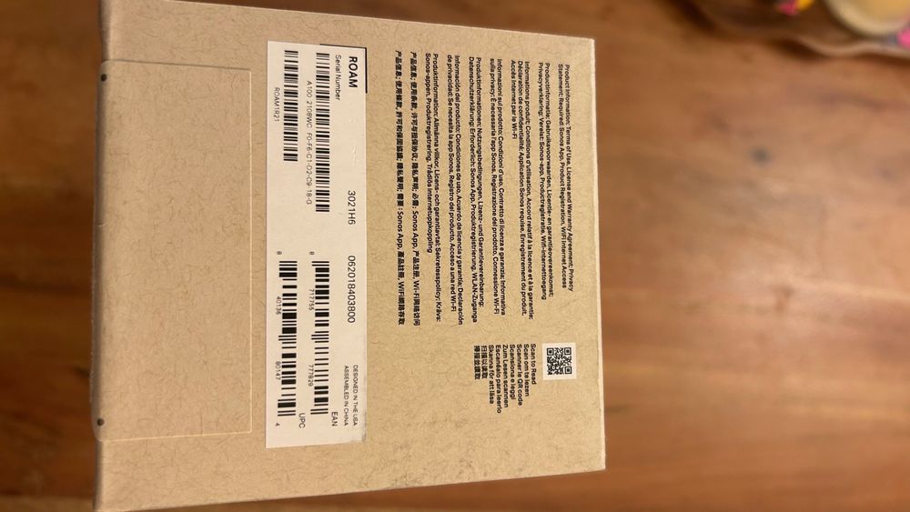 Преносим високоговорител Sonos Roam