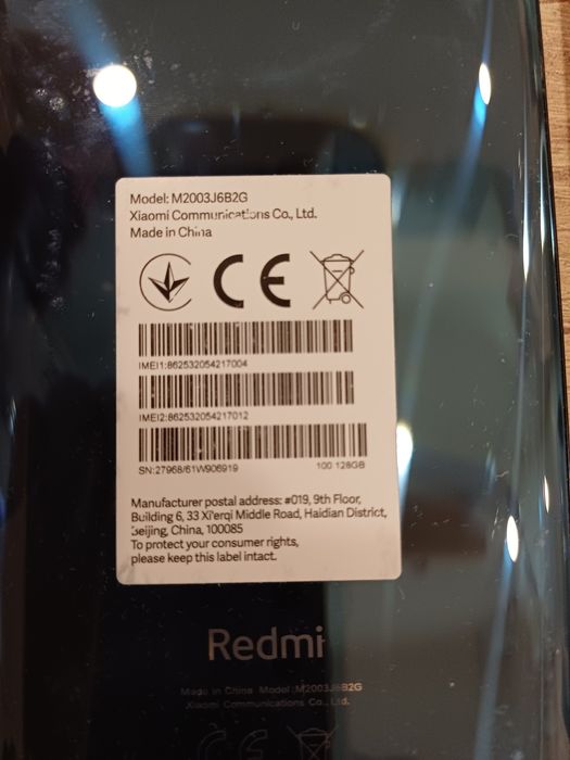 Xiaomi Redmi Note 9 Pro