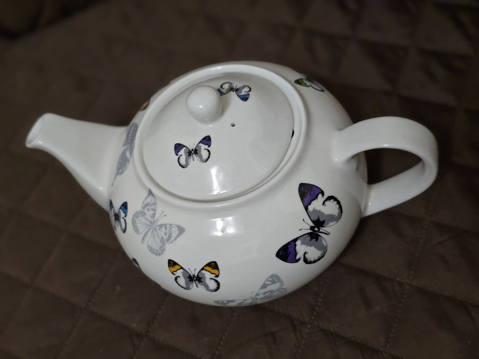 Ceainic ceramic ENTO White Basics cu fluturi - Tampa 2008