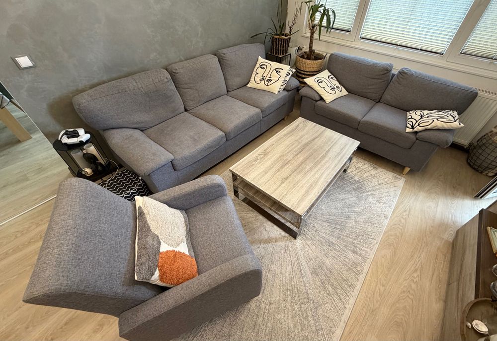 Мека мебел- две канапета и кресло, 250€, Стара Загора