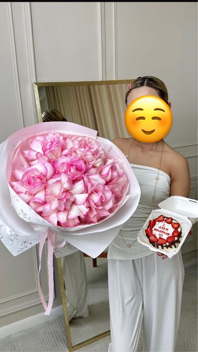 Цветы и бенто комбо