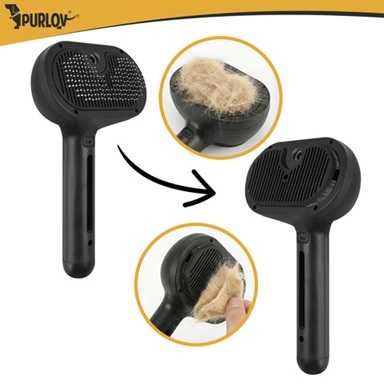 Четка за куче, Електрическа парна четка Purlov за кучета и котки