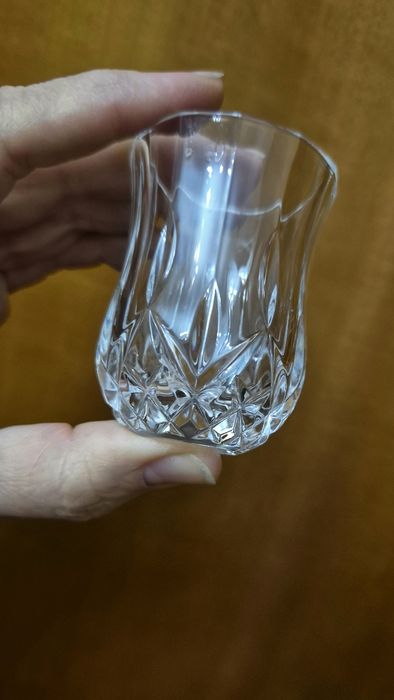 Рюмки 4 шт хрусталь Италия.