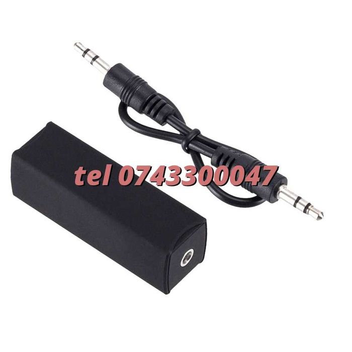 Filtru Audio Sunet Anulare Zgomot Noise Cancelation Jack 3.5 Piesa Noua Pentru Conversie -Cablu Accesoriu Electronic Conectare