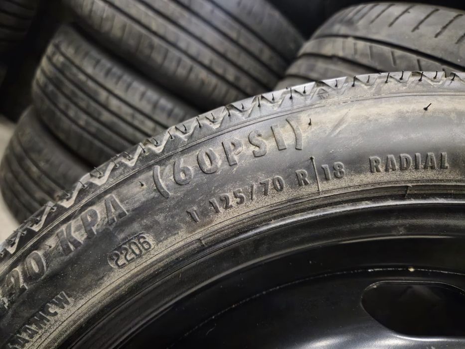 Janta slim/ roata rezerva 5x112 R 18 Vw Skoda Audi Seat