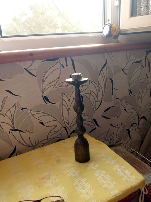 Подсвечник из силумина