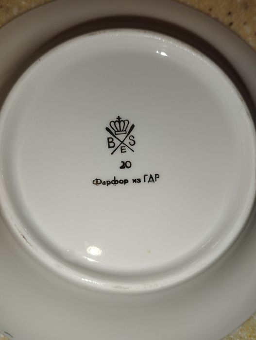Фарфор из ГДР посуда