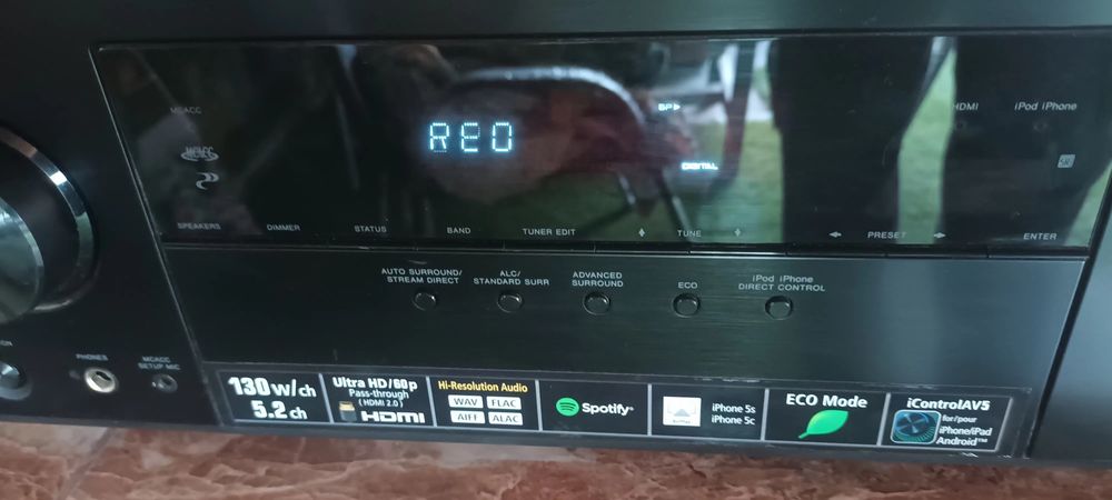 Receiver AV Pioneer VSX-529-K, 5.2 canale, 105W RMS, Ultra HD 4K, Negru
