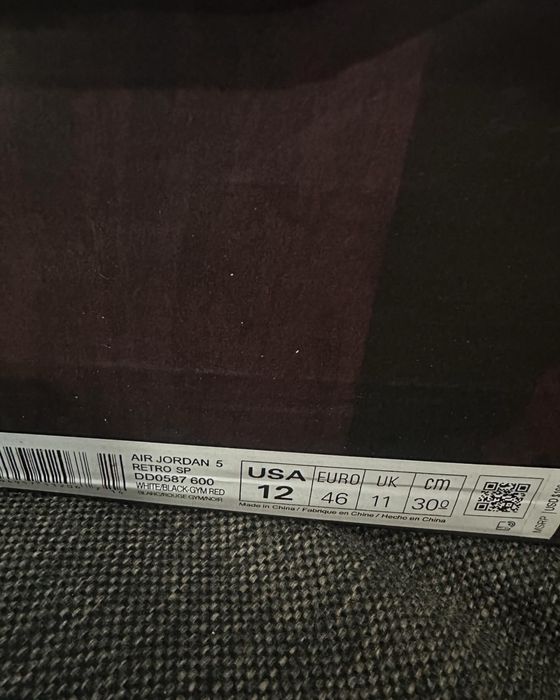 Air Jordan 5 Retro Raging Bull Red (2021)