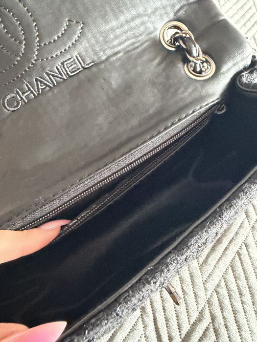 Черна чанта Chanel