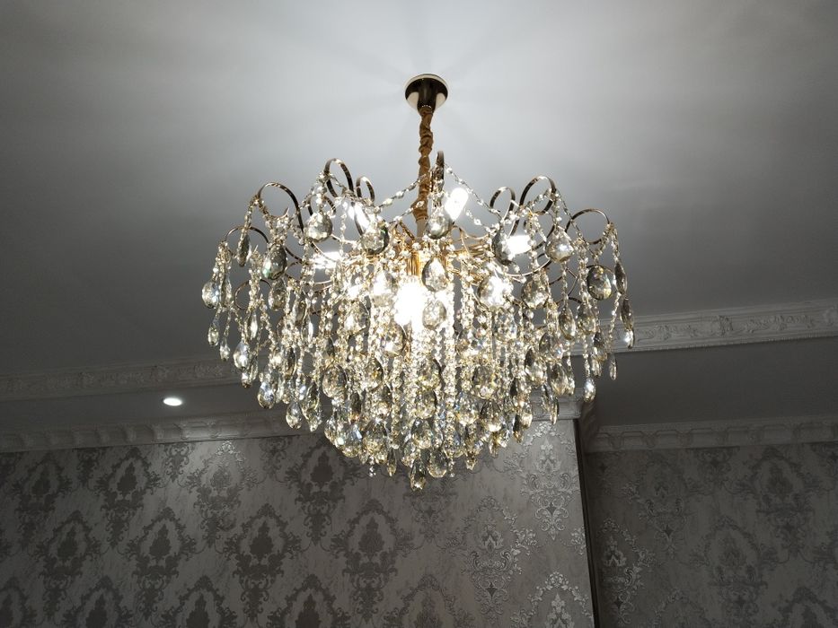 Ustanofka lustra установка люстра