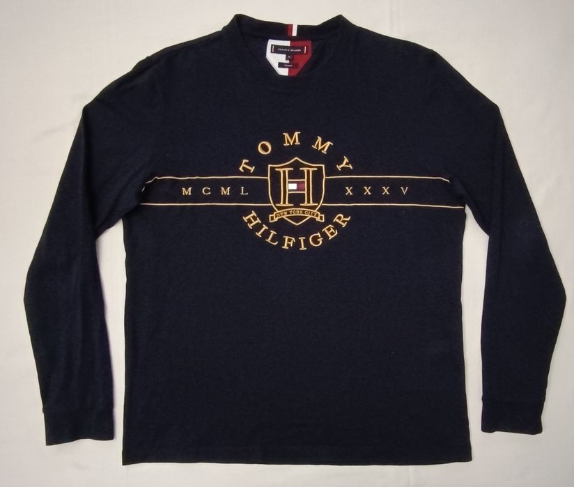 Tommy Hilfiger оригинална блуза XL памучна дълъг ръкав блуза