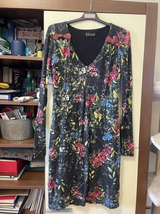 Rochie de toamna cu flori