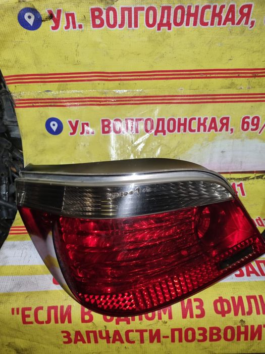 Фонари задние на BMW E60 сидан
