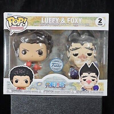 Luffy & Foxy pack - One Piece Funko Pop