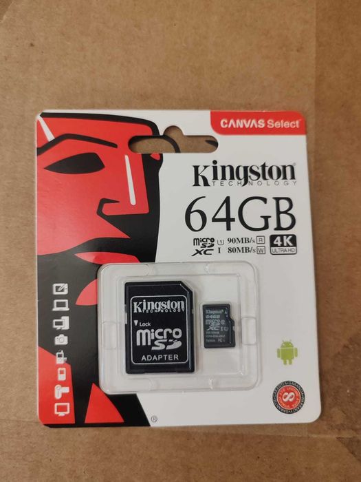 Карта памяти micro SD 64gb