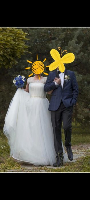 Rochie de mireasa A-line Casa Marcu 250 ron