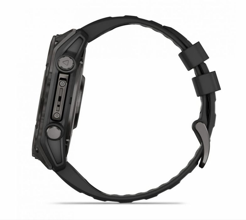 НОВ!!! Garmin Fenix 8 Sapphire AMOLED 51mm, Gray DLC / Black – Premium Multisport GPS Watch