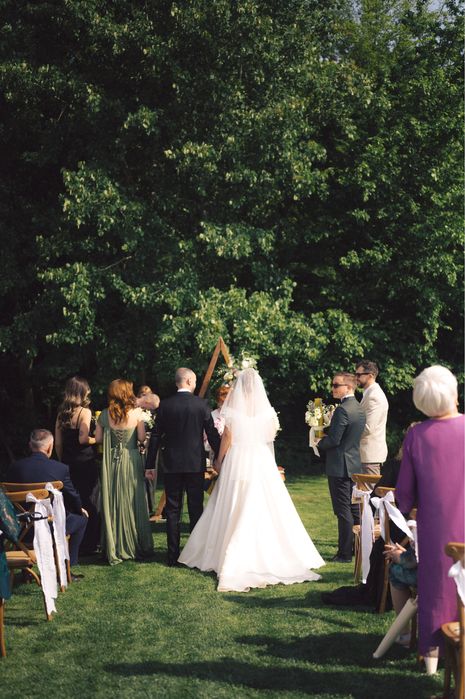 Rochie mireasa tafta