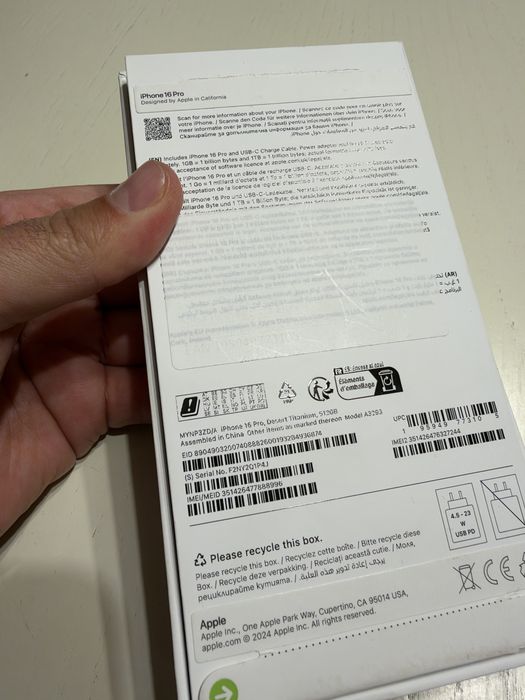 Iphone 16 Pro Desert Titanium 512 GB