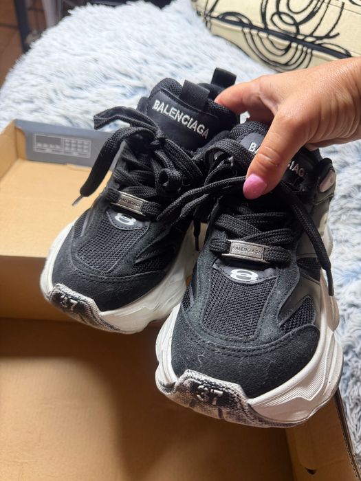 Оригинални кожени маратонки Balenciaga