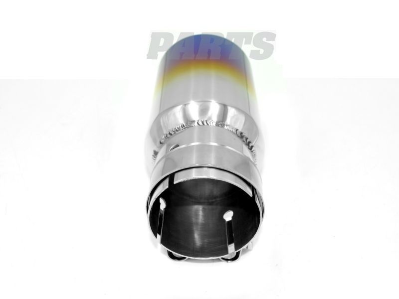 Хромиран обгорен ауспухов накрайник овален