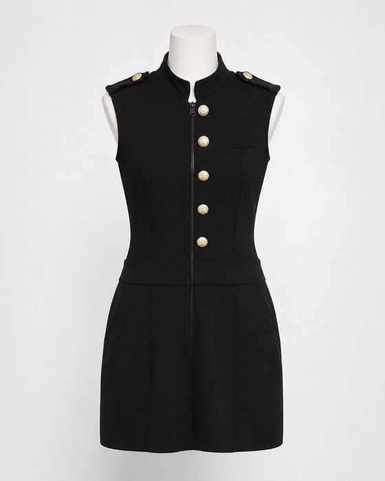 Diesel дамска рокля dress, Military Style, Л/L
