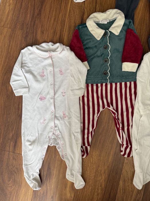 Set haine bebeluși 9-12 luni Crăciun