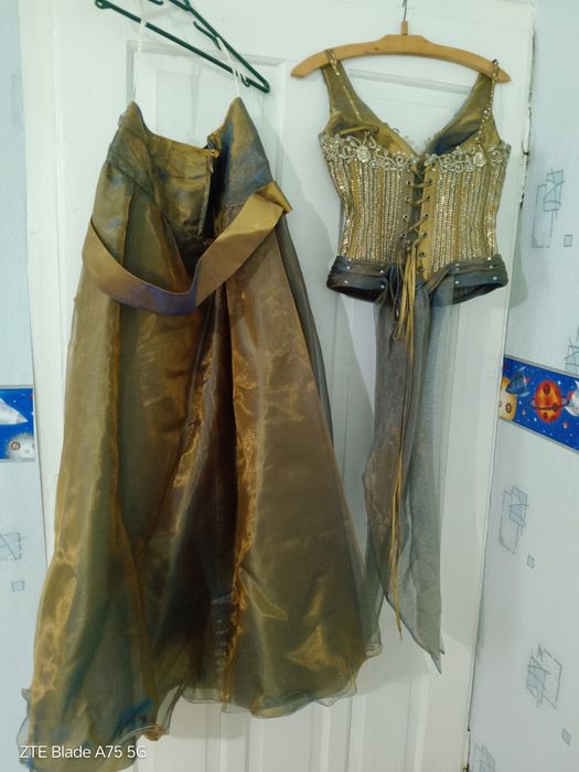 Рокля бална хамелеон