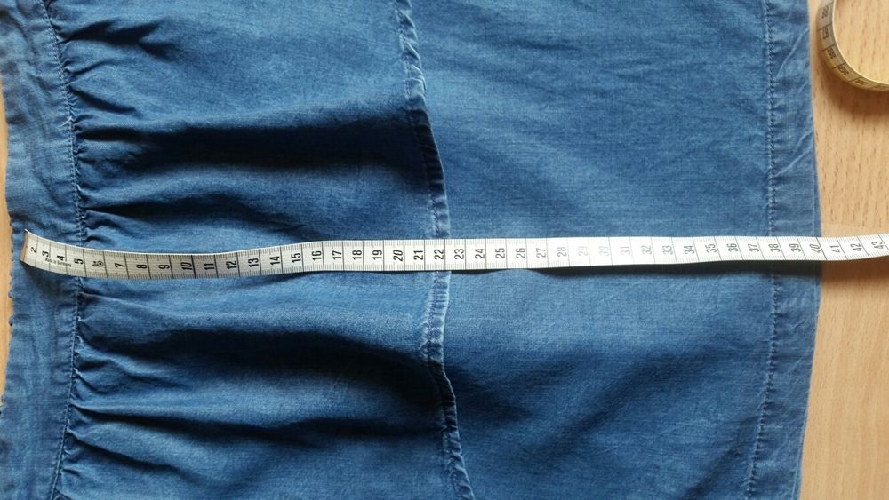 Дънкова пола Stradivarius