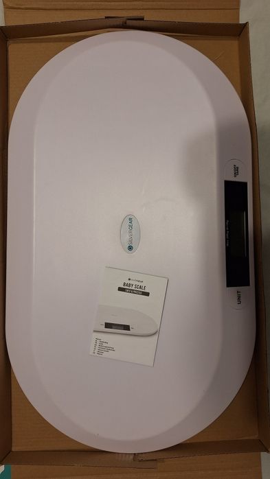 Silvergear Cântar pentru Bebeluși Cântar Digital pentru Copii Ecran LE