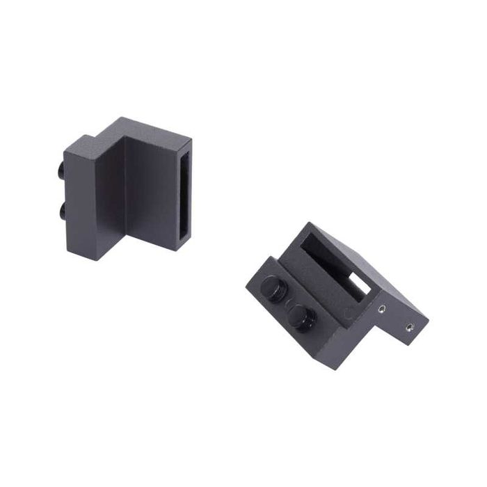 Комплект релси за плъзгащи се врати HOMCOM, метални, 2 м