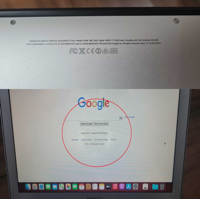 MacBook Air A1466 - Mid 2013