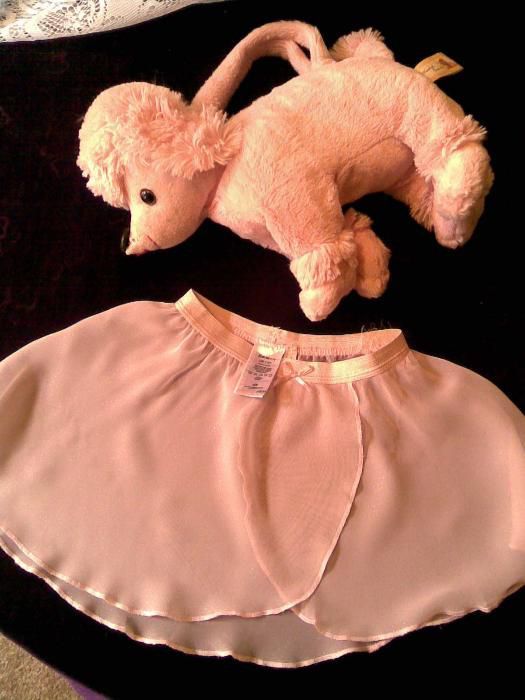 Розов лот от чанта-кученце, нова копринена поличка"H&M", марабу и клин