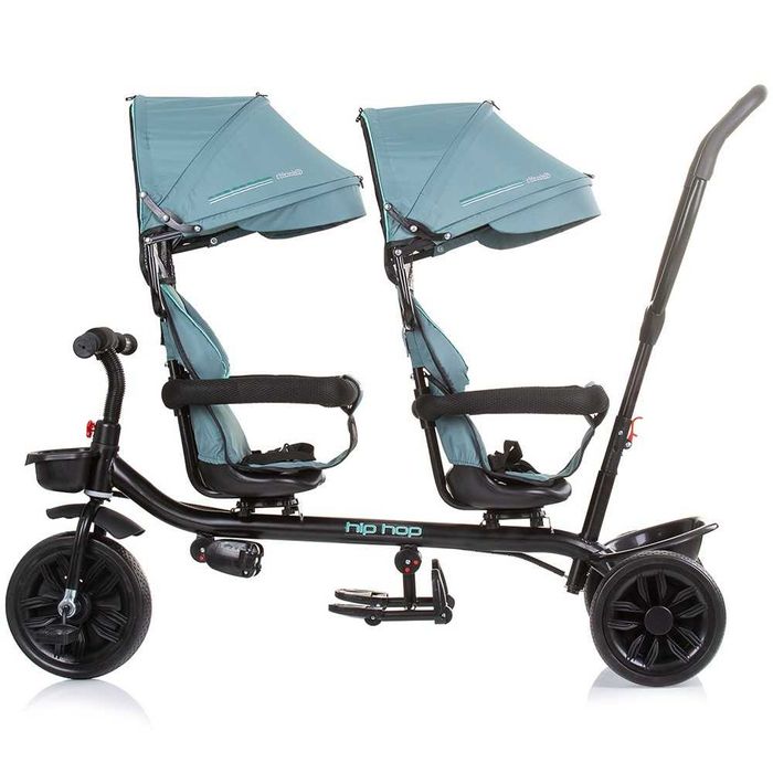 Tricicleta copii gemeni Chipolino Hip Hop