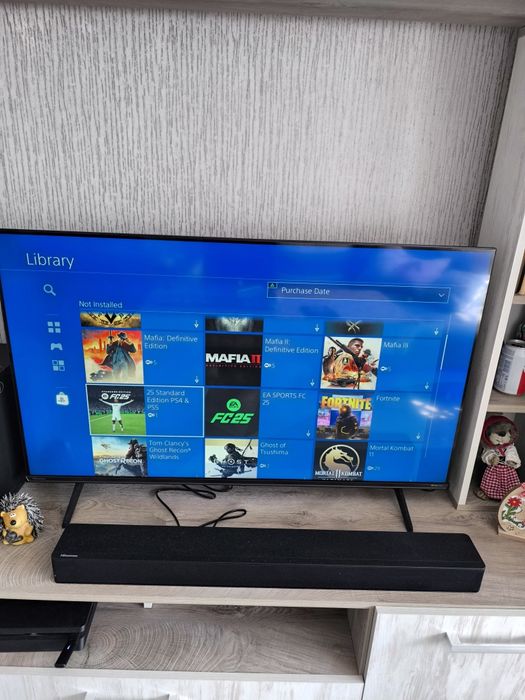 PlayStation 4 Slim 500 GB + 1 джойстик + 30+ игри