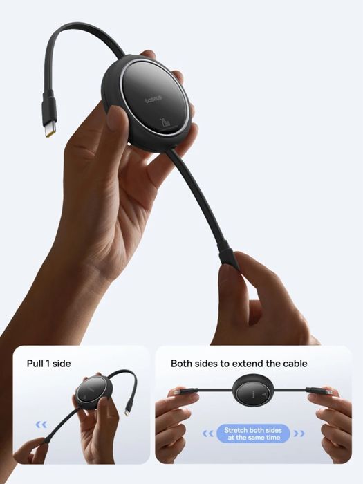 Baseus Free2Pull 20W Charging Cable