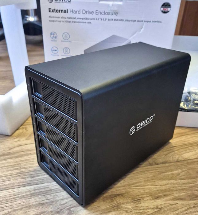 кутия за 5 хард диска ORICO 3559C3 – USB-C 10Gbps, до 80TB