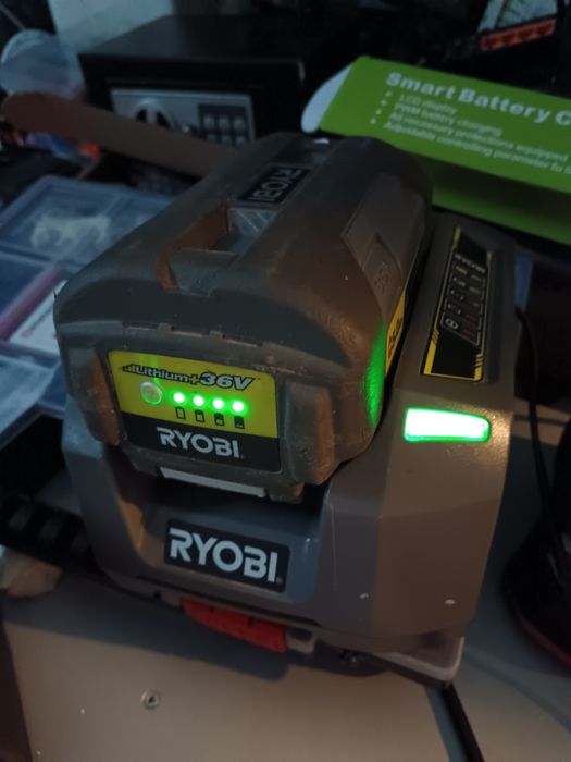 Greenworks,sthil, ryobi pe acumulator