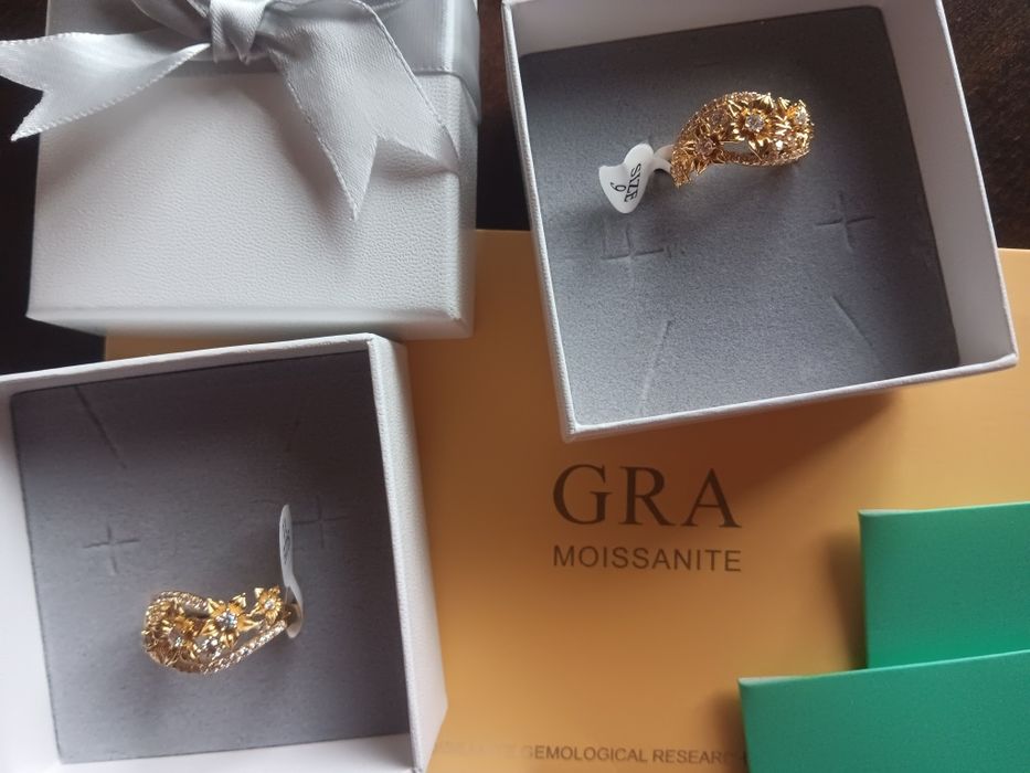 Дамски пръстен с мозанит