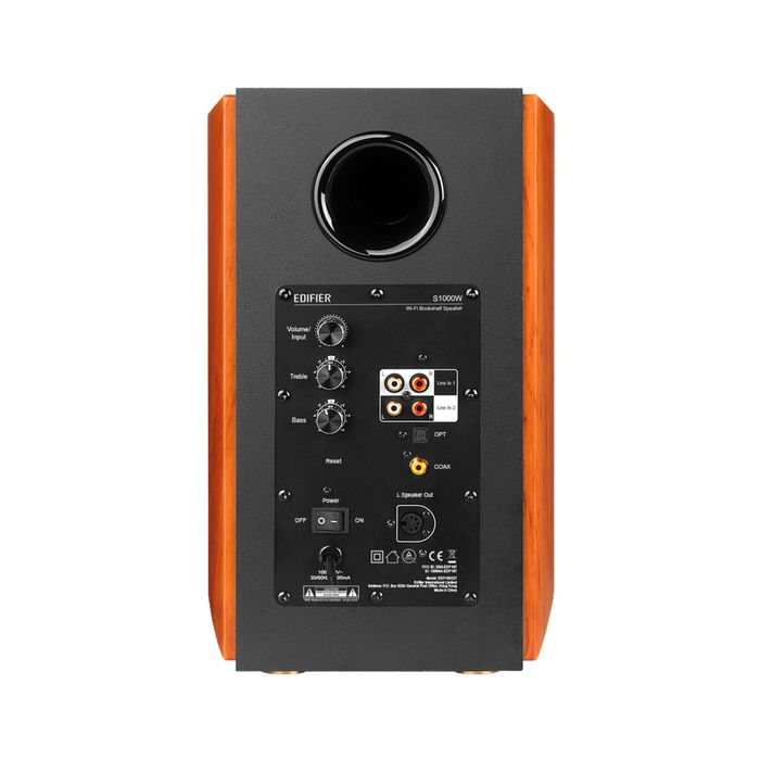 Edifier S1000W — Hi‑Res 2.0 акустика, Bluetooth, для ПК и музыки