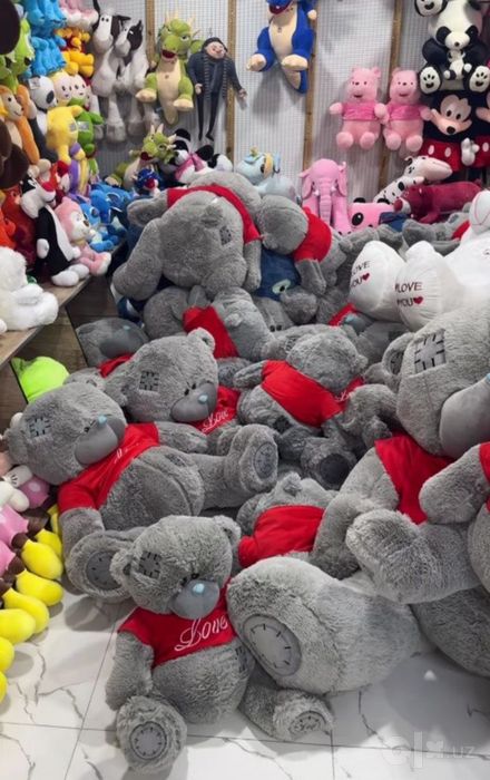 Teddy 5% SKIDKA TEDDI Panda 30sm 3metrgacha