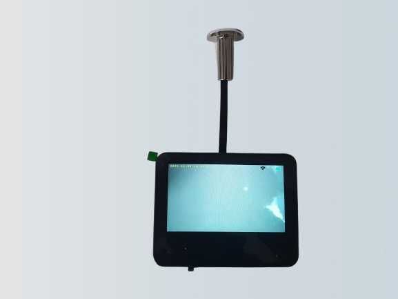 Камера шпионка за врата с вътрешен дисплей и WiFi управление Tuya